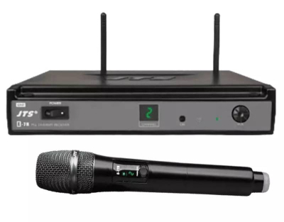 JTS E-7R/E-7TH HANDHELD MICROPHONE DIVERSITY UHF